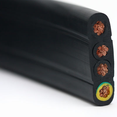 Купить Four Core Crane Cable, Four Core Flat Traveling Cable, ECHU Flat Cable online manufacture