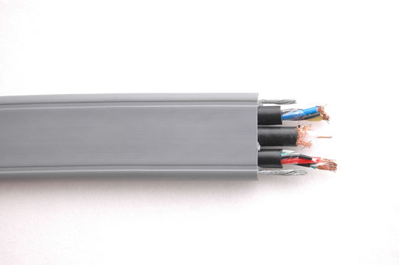 Купить Flat travelling Elevator Cable TVVBPG 2x2Px0.75+TV, Flat Video Cable online manufacture