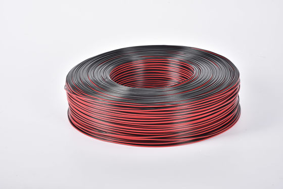 Купить Two Core Parallel Audio Flat Cable UL2468 PVC Insulated Copper Red and Black Electric Speaker Cable online manufacture