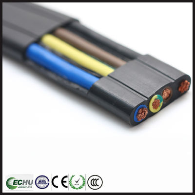 Good price 4 Core Flexible Flat Crane Cable, ECHU Cable онлайн